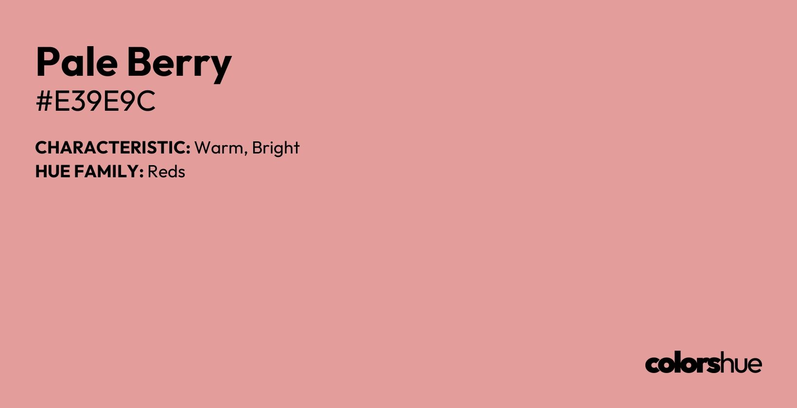 Pale Berry color, hex code #e39e9c