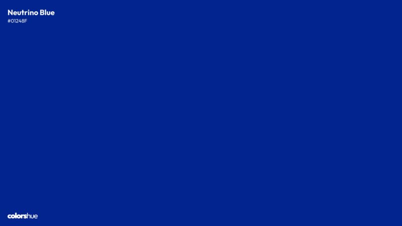 Neutrino Blue color wallpaper preview