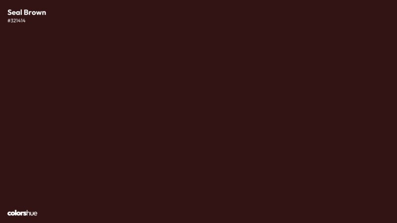 Seal Brown color wallpaper preview