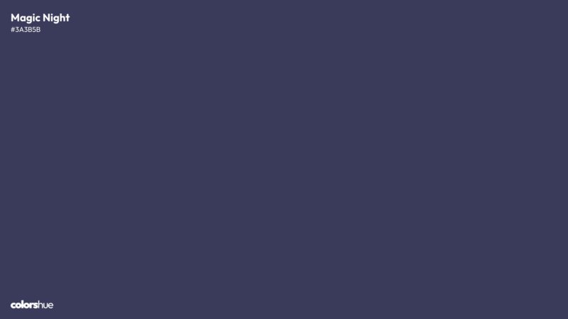Magic Night color wallpaper preview