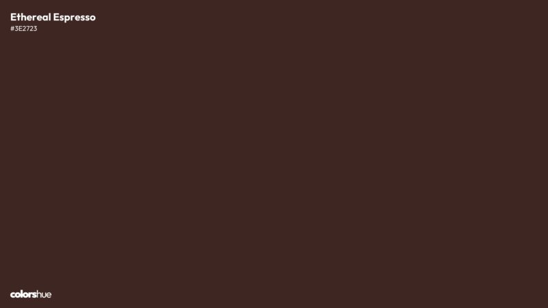 Ethereal Espresso color wallpaper preview