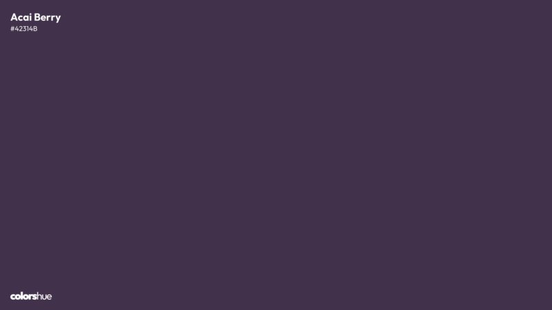 Acai Berry color wallpaper preview