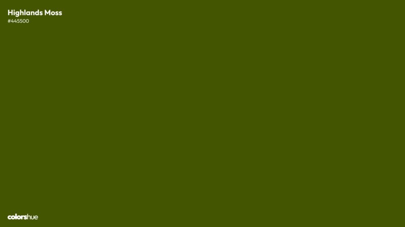 Highlands Moss color wallpaper preview