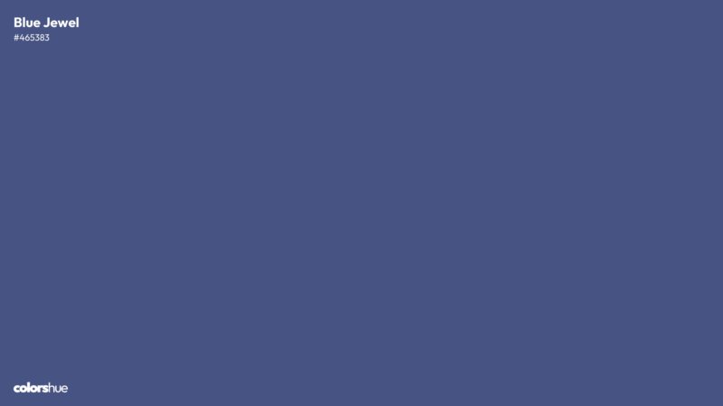 Blue Jewel color wallpaper preview