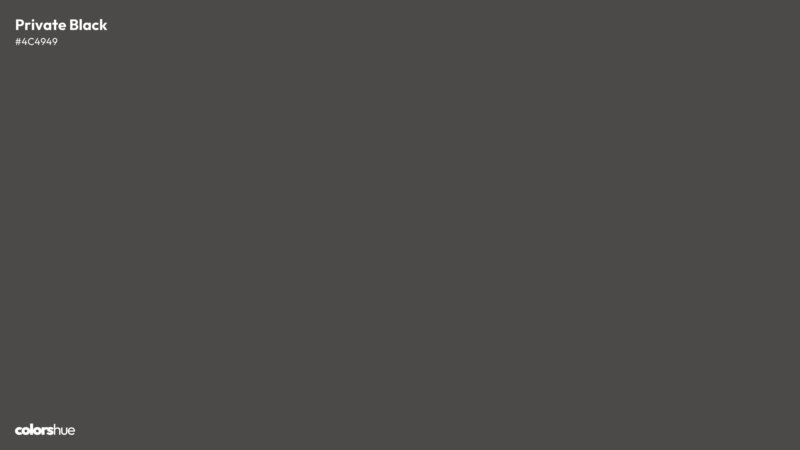 Private Black color wallpaper preview