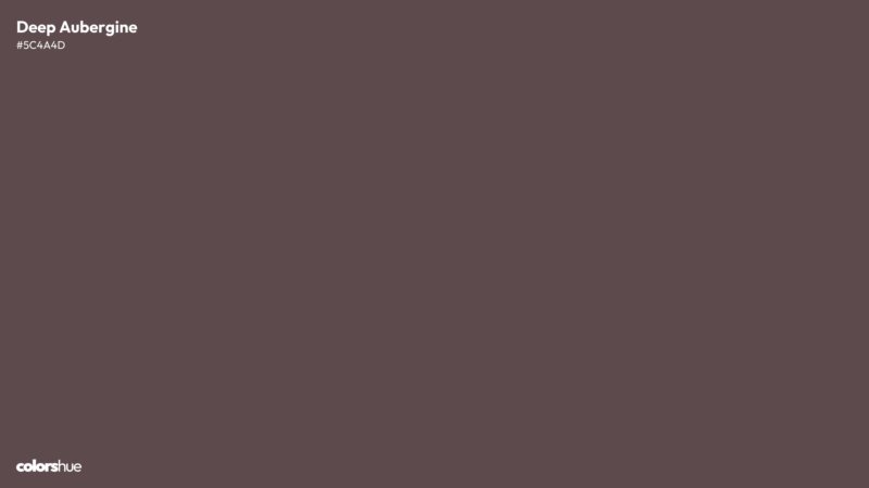 Deep Aubergine color wallpaper preview