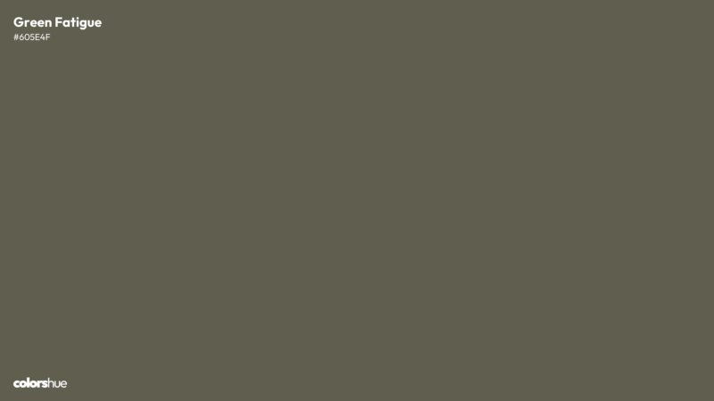 Green Fatigue color wallpaper preview