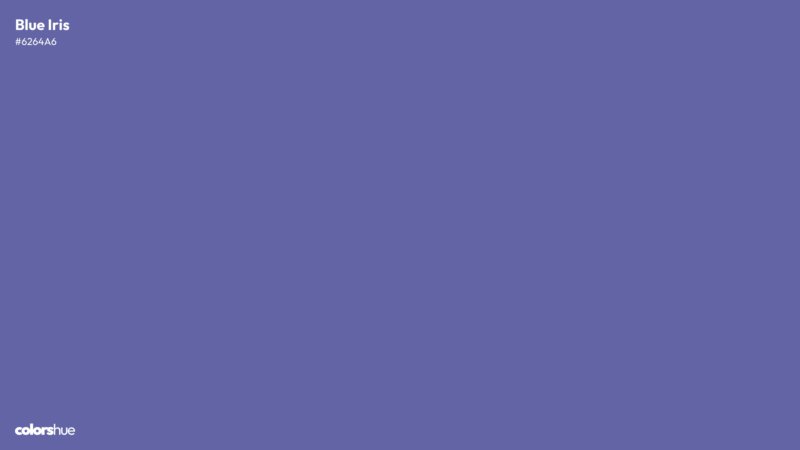 Blue Iris color wallpaper preview