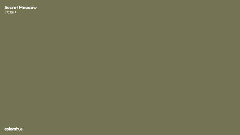 Secret Meadow color wallpaper preview