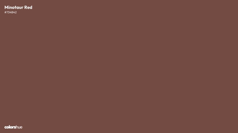 Minotaur Red color wallpaper preview