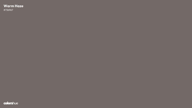 Warm Haze color wallpaper preview