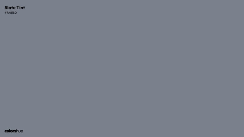 Slate Tint color wallpaper preview