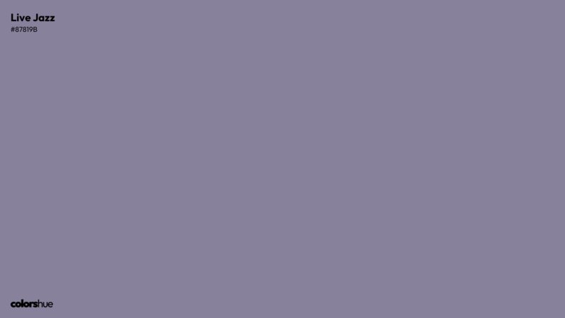 Live Jazz color wallpaper preview