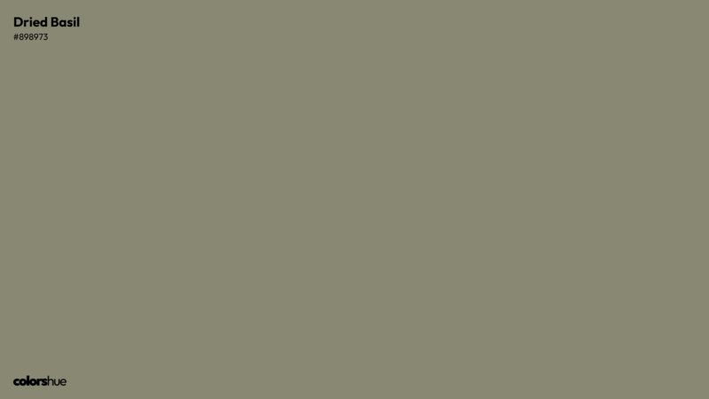Dried Basil color wallpaper preview