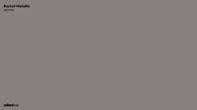 Rocket Metallic color wallpaper preview