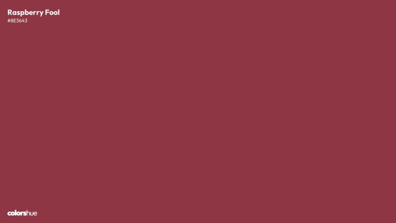 Raspberry Fool color wallpaper preview