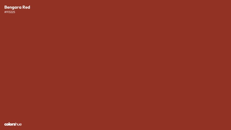 Bengara Red color wallpaper preview
