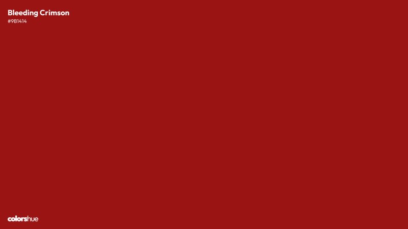 Bleeding Crimson color wallpaper preview