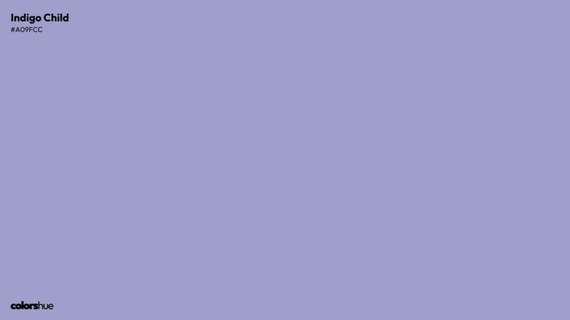 Indigo Child color wallpaper preview