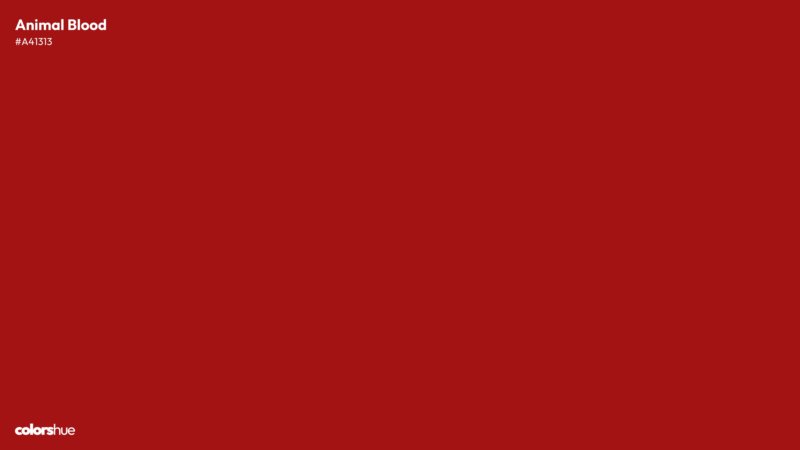 Animal Blood color wallpaper preview