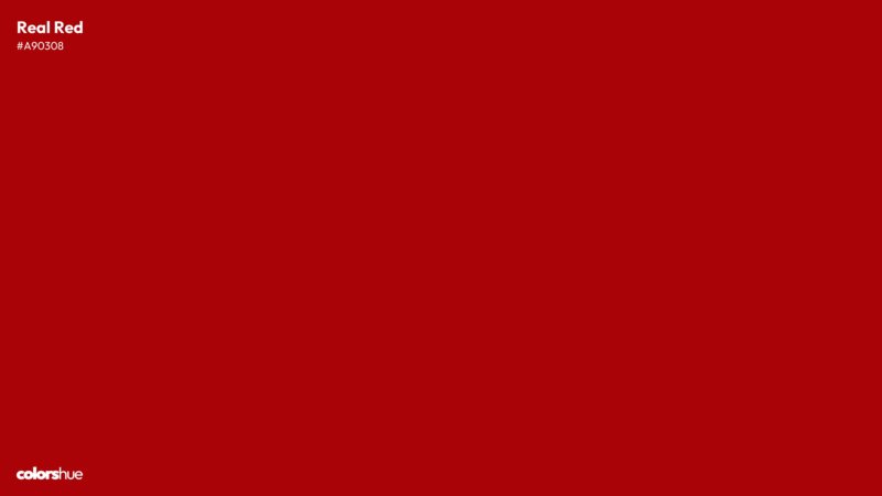 Real Red color wallpaper preview