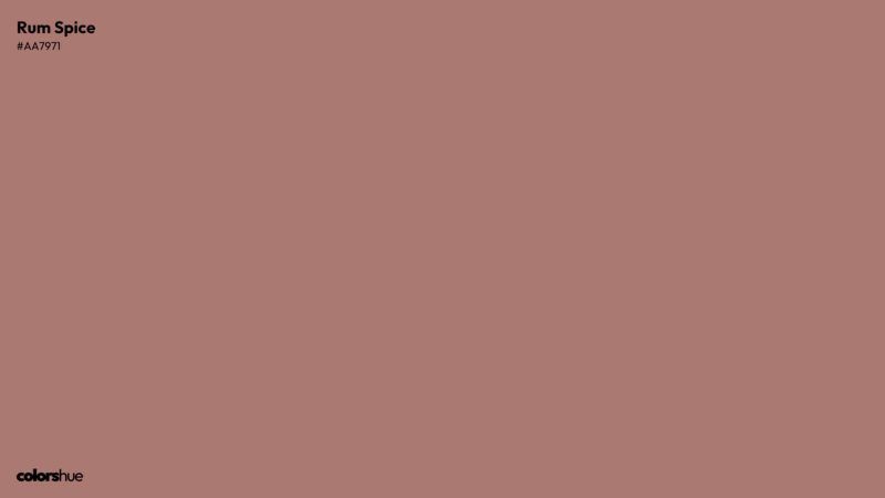 Rum Spice color wallpaper preview