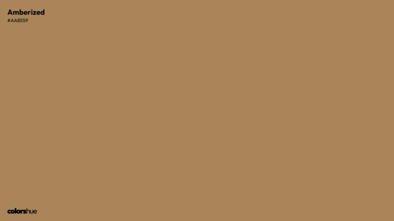 Amberized color wallpaper preview