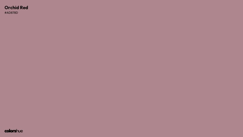Orchid Red color wallpaper preview