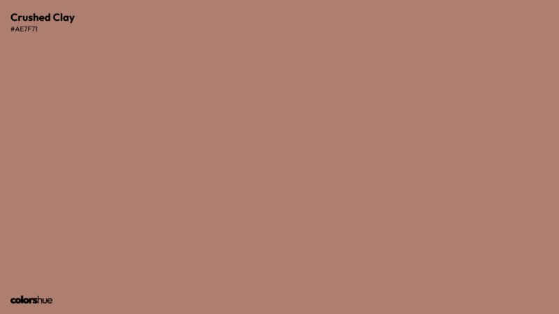 Crushed Clay color wallpaper preview