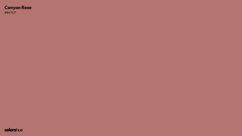 Canyon Rose color wallpaper preview