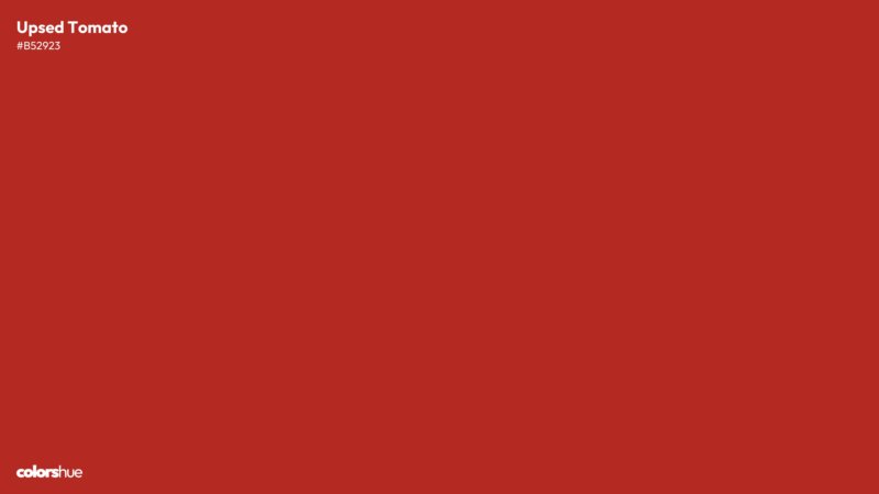Upsed Tomato color wallpaper preview
