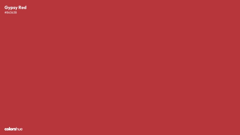 Gypsy Red color wallpaper preview