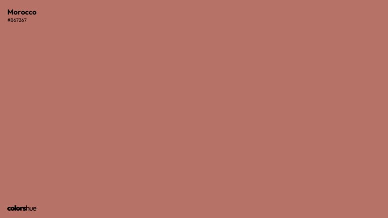 Morocco color wallpaper preview