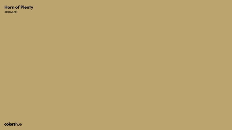Horn of Plenty color wallpaper preview