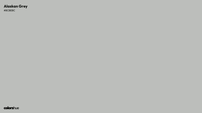 Alaskan Grey color wallpaper preview
