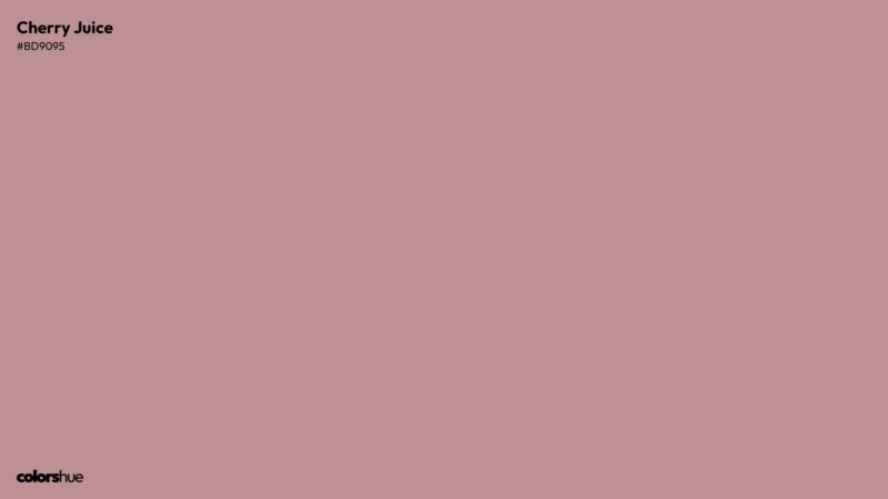 Cherry Juice color wallpaper preview