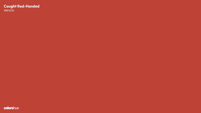 Caught Red-Handed color wallpaper preview