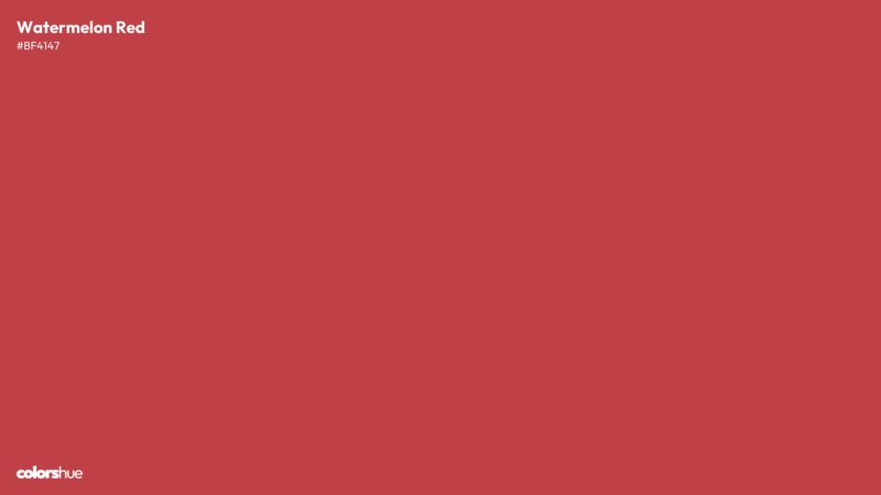 Watermelon Red color wallpaper preview