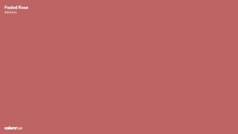 Faded Rose color wallpaper preview