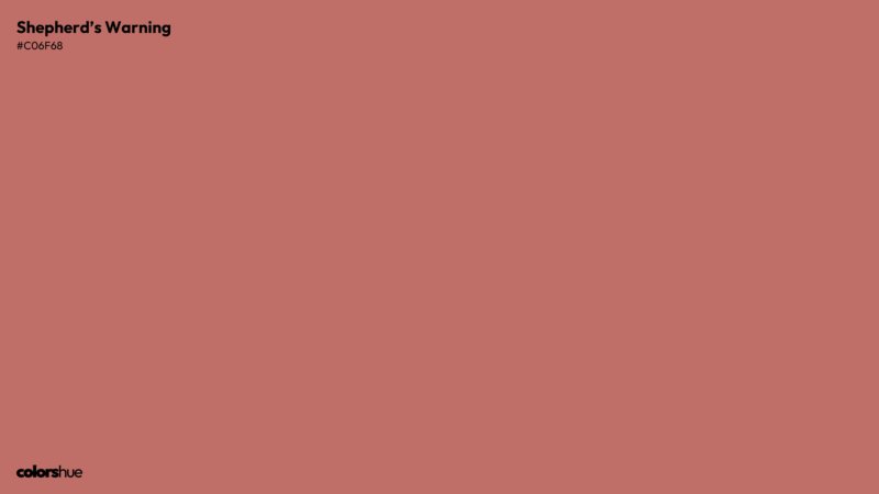 Shepherd’s Warning color wallpaper preview