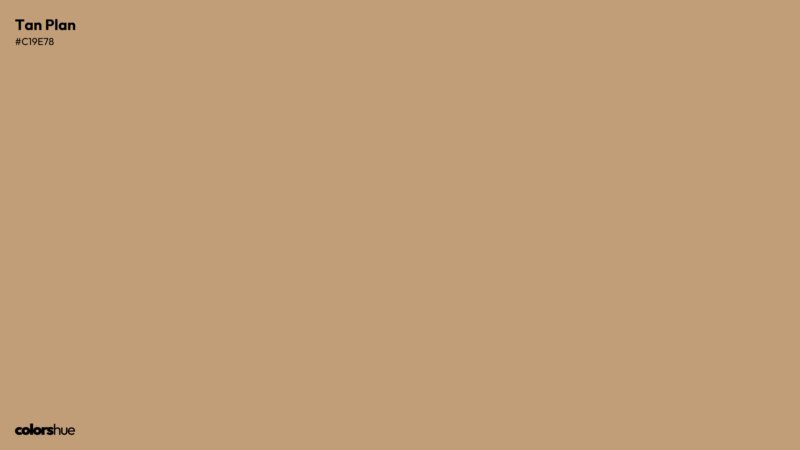 Tan Plan color wallpaper preview
