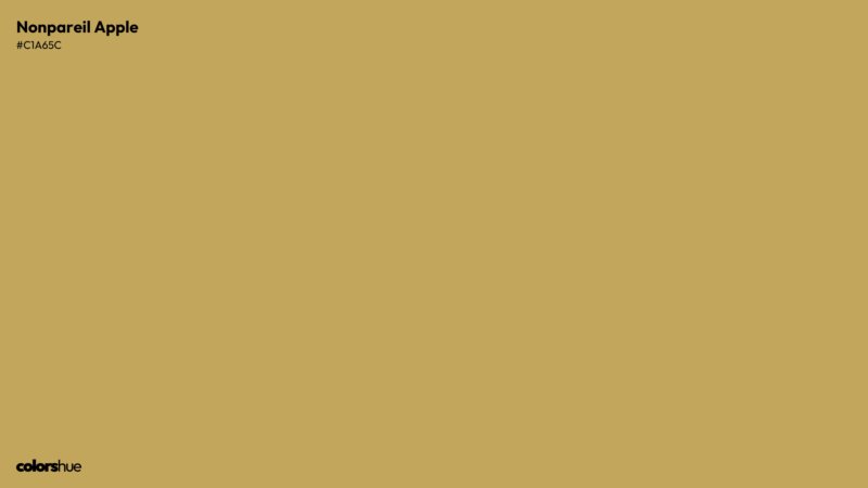 Nonpareil Apple color wallpaper preview