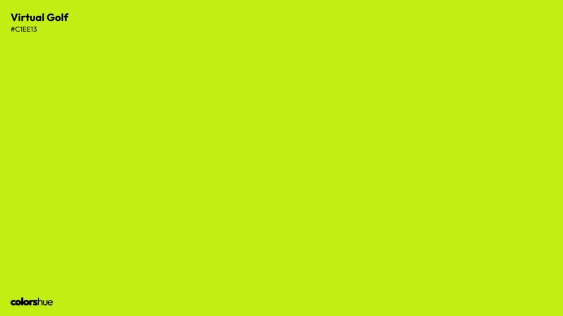 Virtual Golf color wallpaper preview