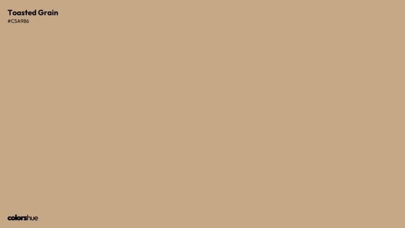 Toasted Grain color wallpaper preview