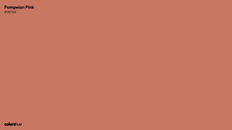 Pompeian Pink color wallpaper preview
