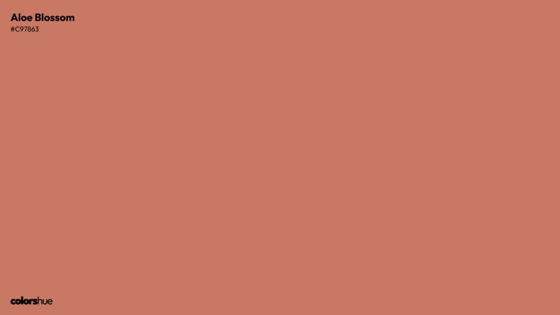 Aloe Blossom color wallpaper preview