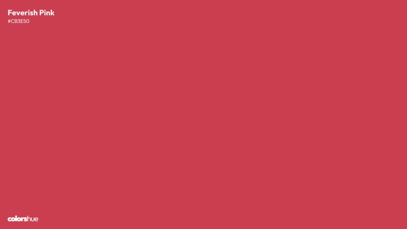 Feverish Pink color wallpaper preview