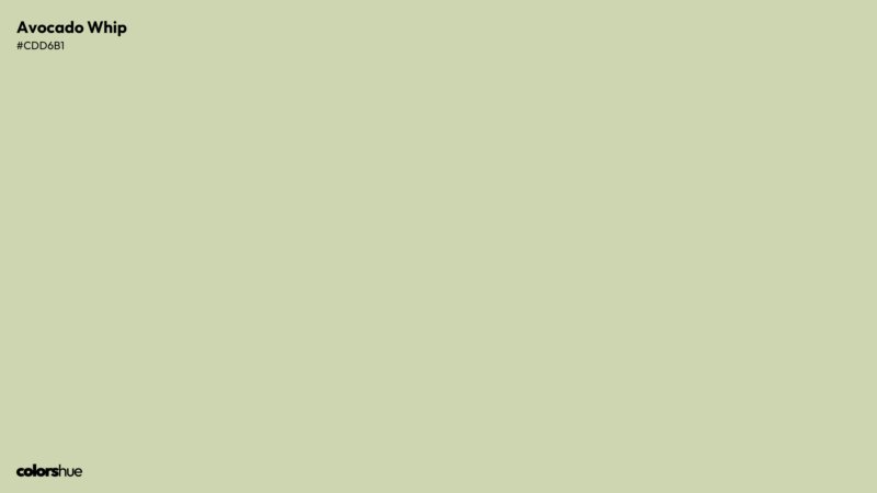 Avocado Whip color wallpaper preview