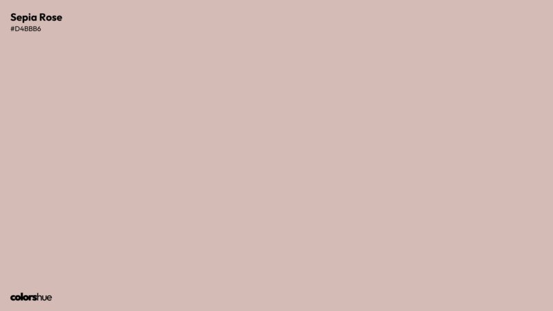 Sepia Rose color wallpaper preview