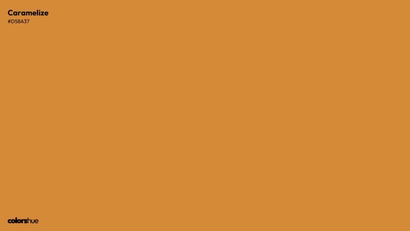 Caramelize color wallpaper preview